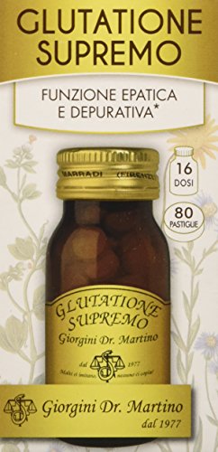 Dr. Giorgini Integratore Alimentare, Glutatione Supremo Pastiglie - 40 g