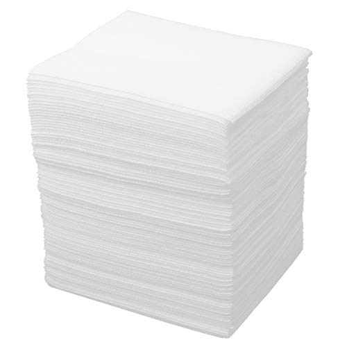 Balacoo 100 pz non tessuto foglio di spugna di garza tampone per la cura delle ferite forniture di pronto soccorso trucco detergente 20 × 20 cm