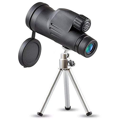 LXUA Telescopio Monoculare 12X50 monoculare HD Prism Nitrogenization Uccello Impermeabile Watching Telescope Adatto A Corsa Esterna E Giochi (Color : Black, Size : 16 x 6cm)