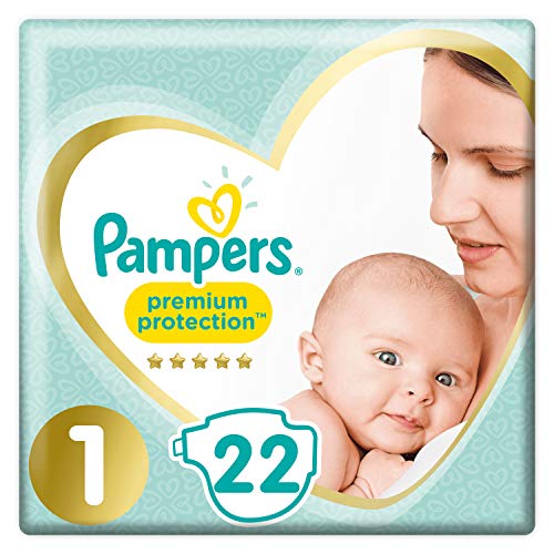 Pampers New Baby - Pannolini taglia 1 (2 - 5 kg) (Confezione da 22)