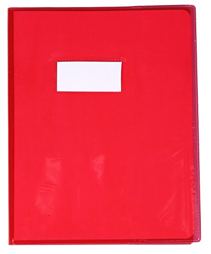 Clairefontaine PVC Coprilibro, 170x220mm, Rosso Transparente