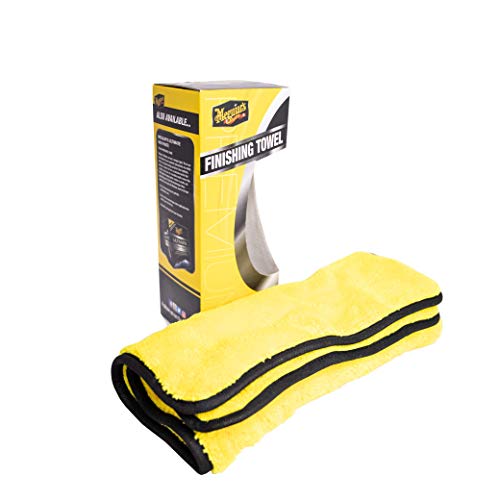 Meguiar's X1801EU Finishing Towel, Yellow, Panno giallo per finiture