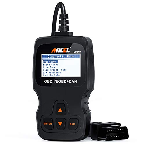 ANCEL EU310 OBD II Scanner Migliorata Classico Universale Multibrand Strumento di Diagnostica OBD2 del Lettore di Codici di Errore del Motore per Veicoli Diesel e Benzina