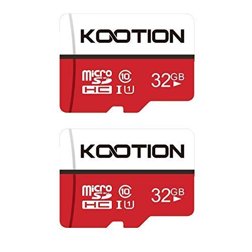 KOOTION 32GB Scheda di Memoria MicroSD Classe 10 UHS-I MicroSDHC 32 Giga Scheda SD Memory Card 32GB A1 U1 TF Card Alta Velocità Fino a 100MB/s, Micro SD Card per Telefono, Videocamera, Gopro