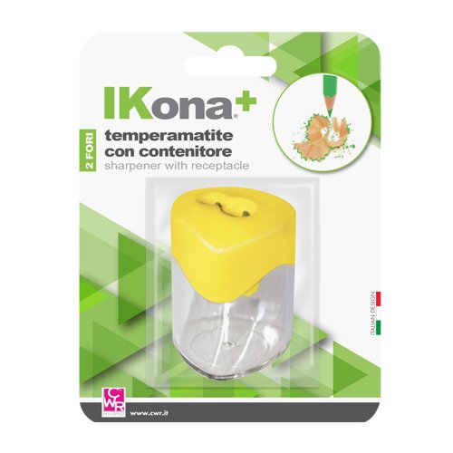 Ikona+ 09800 Temperino con Contenitore