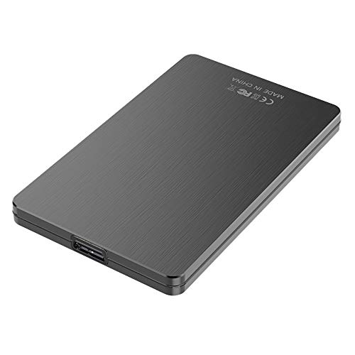 MMCRRX Box SATA USB 3, Case Esterno Ultrasottile in Lega di Alluminio per Disco Rigido 2.5 HDD SSD Hard Disk