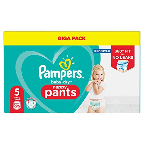 Pampers Baby-Dry 81681814 pannolino usa e getta Ragazzo/Ragazza 5 96 pezzo(i)