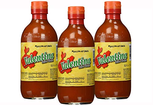 Valentina Salsa Picante Mexican Hot Sauce - 12.5 oz. (Pack of 3) by ValentinA