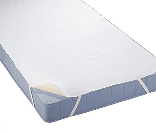 biberna Sleep & Protect 0808315 Edizione Molton (Impermeabile all'Acqua), Bianco, 1x 180x200 cm