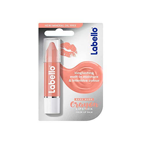 LABELLO Crayon BALSAMO Labbra COLORATO 01 Nude Lipstick