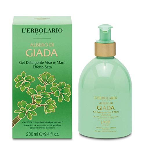 L'Erbolario ALBERO DI GIADA - Gel detergente viso e mani, 100 ml