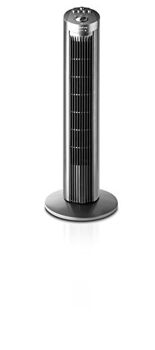Taurus Babel Ventilatore a Torre, 45 W, Plastic, 3 velocità, Grigio
