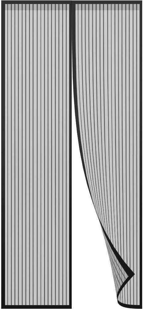 Anpro Tenda Zanzariera Magnetica 90 x 210 cm per Porta con Calamita Moschiera per Porte di Soggiorno Camera da Letto Casa