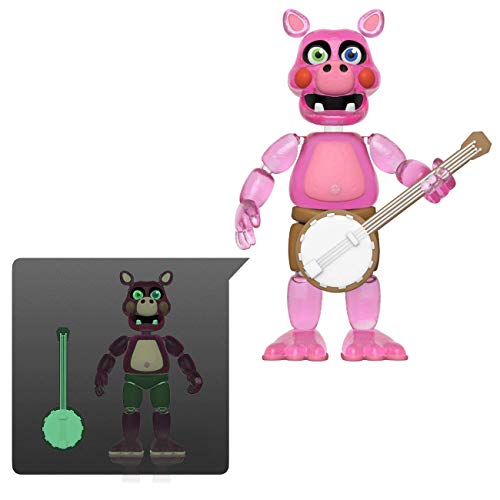 Funko- Action Figure: Friday Night at Freddy's Pizza Sim-Pig Patch-Glow in The Dark Translucent Collectible Toy, Multicolore, 45639