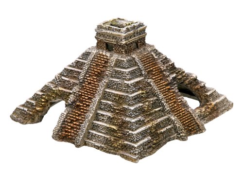 Nobby Maya Piramide Acquario Decorativo, 16 x 16.5 x 10 cm