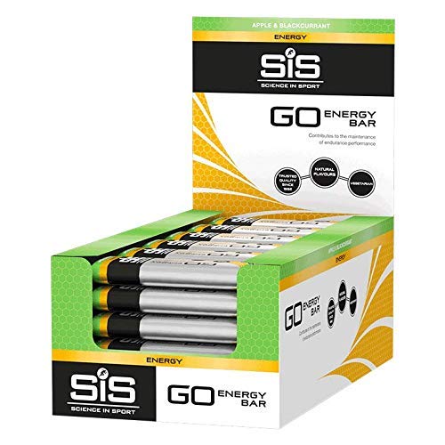 Science in Sport SiS Go Energy Barretta Energetica, Gusto Mela e Ribes Nero - Confezione da 30 x 40g