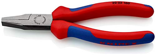 KNIPEX Pinza per meccanica a becchi piatti diritti (160 mm) 20 02 160