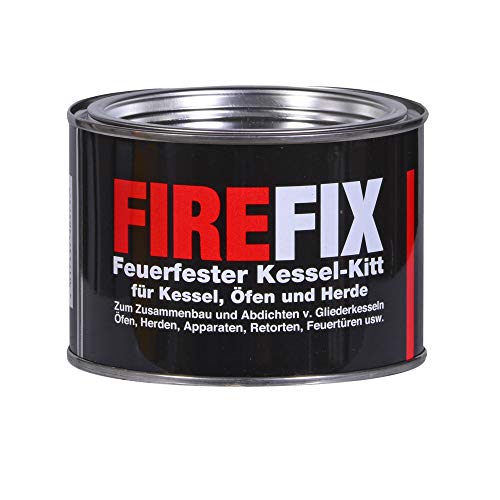 FIREFIX RD120/SET 1788 - Stucco caldaia, 500 g, resistente al calore fino a 1.000 °C