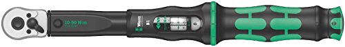 Wera 05075610001 Chiave dinamometrica con cricchetto reversibile Click-Torque B 1, pollici, 3/8