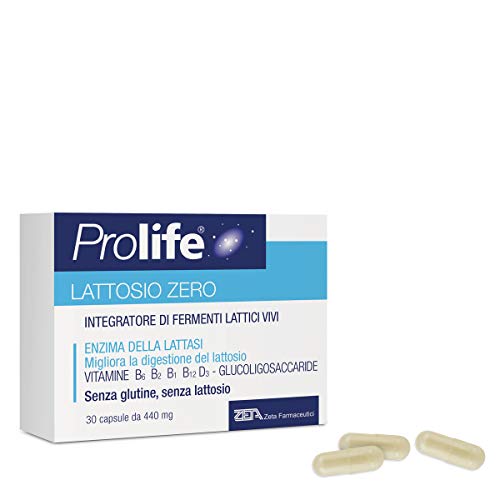 Prolife Lattosio Zero - Probiotici per gli intolleranti al latte - 10,5 g