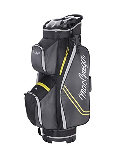MacGregor MACBAG137, Golf Club Cart Bag Unisex-Adult, Charcoal, One Size