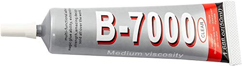 ZHANLIDA B-7000 Colla Industriale Multifunzionale - Media viscosità - Trasparente (50ML)