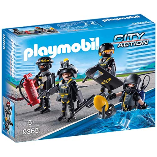 Playmobil City Action 9365 - Squadra d'Assalto della Polizia, dai 5 anni