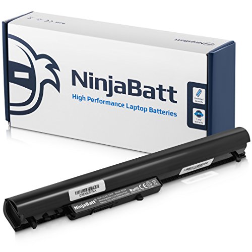 NinjaBatt Batteria per HP OA04 OA03 746641-001 740715-001 HSTNN-LB5Y TPN-C113 HSTNN-LB5S HSTNN-PB5Y F3B94AA 240 G2 250 G3 TPN-F113 TPN-F115 - Alte Prestazioni [4 Celles/2200mAh/33wh]