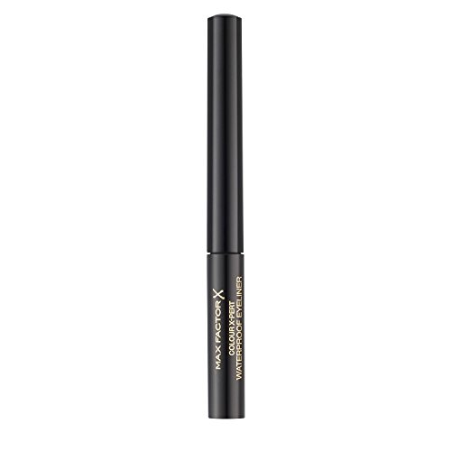 Max Factor Eyeliner Waterproof Colour X-Pert, Colore Intenso Fino a 8 Ore, 001 Deep Black, 2 ml