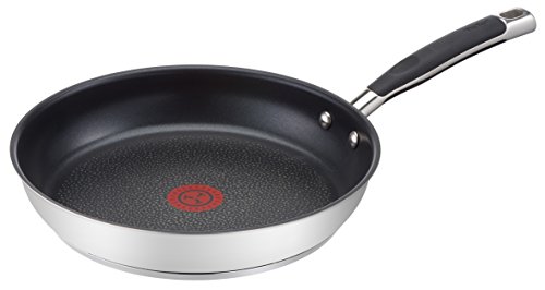 Tefal Gourmet Series Padella, Acciaio Inox, Argento, 28 cm