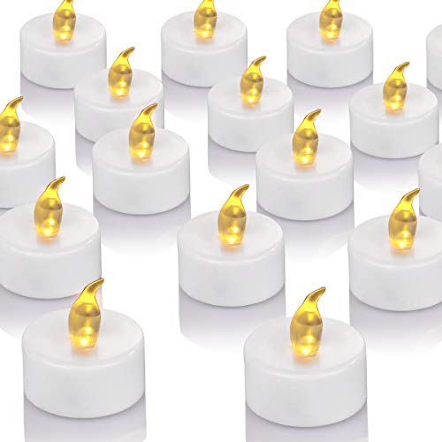 Candele a LED, portò candele flickering flameless candele，100 Ore Lunga Durata della Batteria, per Decorazione di Casa Camera Natale Partito Matrimoni Compleanno 50pcs