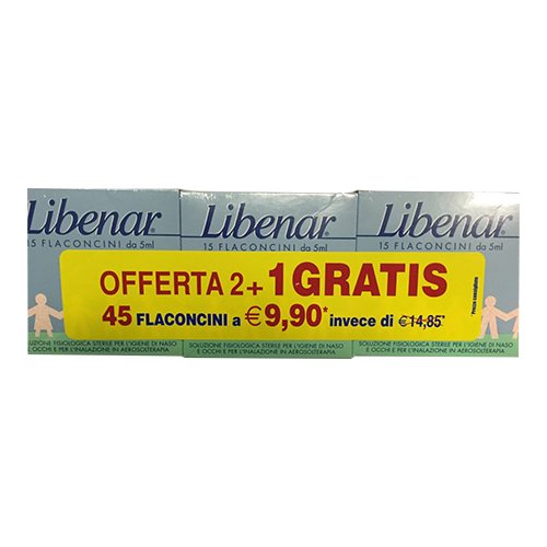 LIBENAR FLACONCINI DA 5ml OFFERTA 2+1 GRATIS