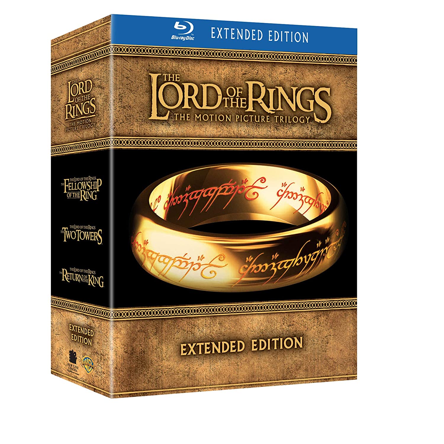 The Lord of the Rings - The Motion Picture Trilogy, Extended Edition (6 Blu-Ray+9 DVD)