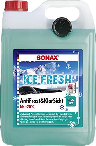 SONAX 01335410 01335410-Antigelo e Trasparente, Fino a-20°C, 5 l, 5 Litri