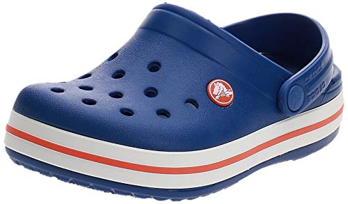 Crocs Crocband Clog Kids, Zoccoli Unisex-Bambini, Blu (Cerulean Blue), 33/34 EU