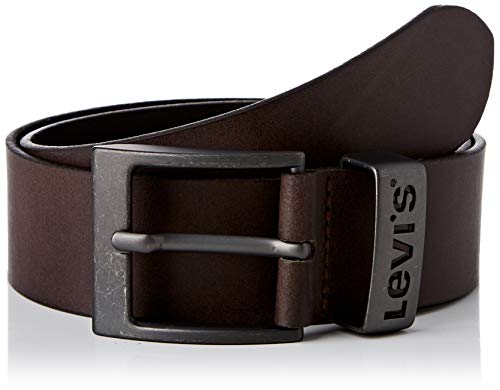 Levi's LEVIS FOOTWEAR AND ACCESSORIES Ashland Metal Cintura, Brown, 95 Unisex-Adulto
