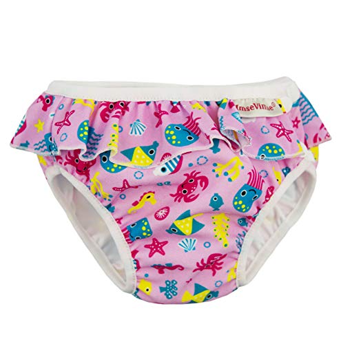 Costume contenitivo neonato bambino pink sea life imse vimse - l---9-12-kg