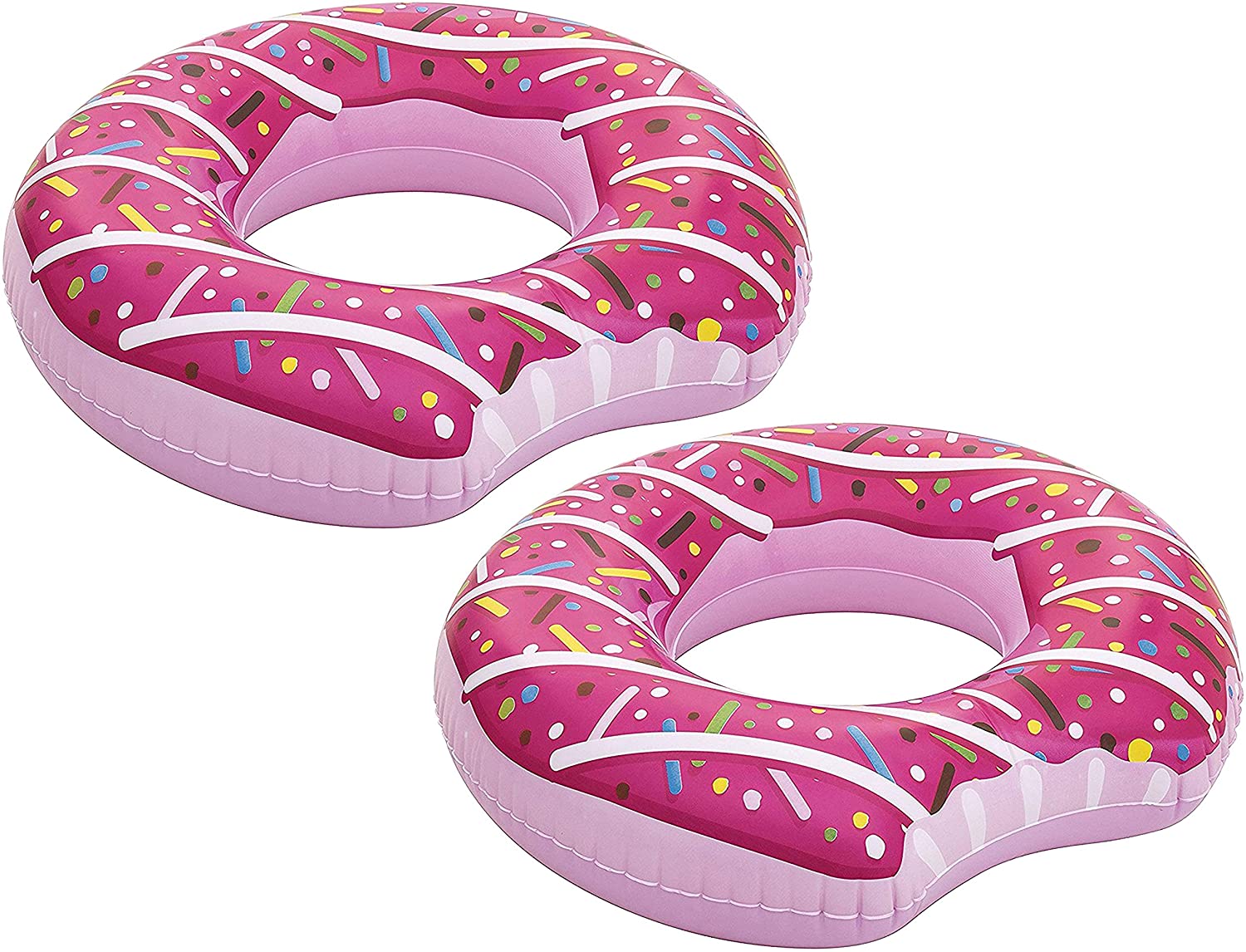 Bestway - Salvagente Donut, 94 x 94 x 28 cm 2x rosa