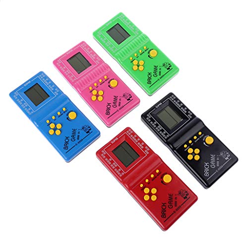 VAILANG Gioco LCD Elettronica Vintage Classico Tetris Brick Palmare palmare Tascabile Giocattoli Tetris Brick