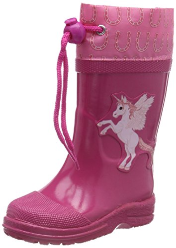 Beck Unicorn, Stivali di Gomma Bambina, Rosa (Pink 06), 31 EU