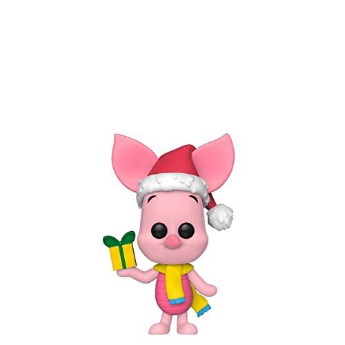 Funko- Pop Figura in Vinile Disney: Holiday-Piglet Collezione, Multicolore, 43330