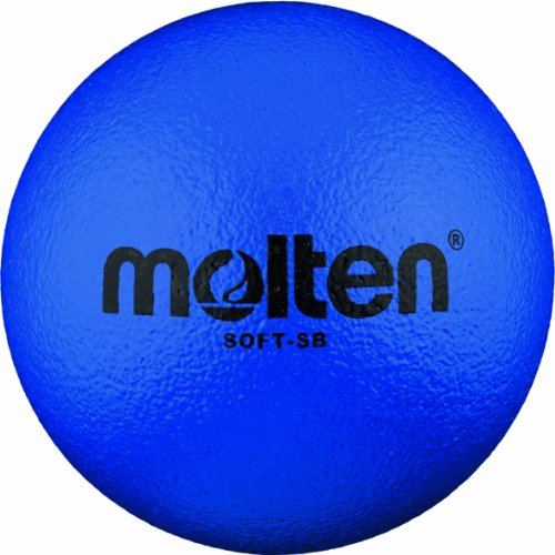 Molten - Soft-SB, Pallone morbido da calcio, Ø 180 mm, colore: Blu