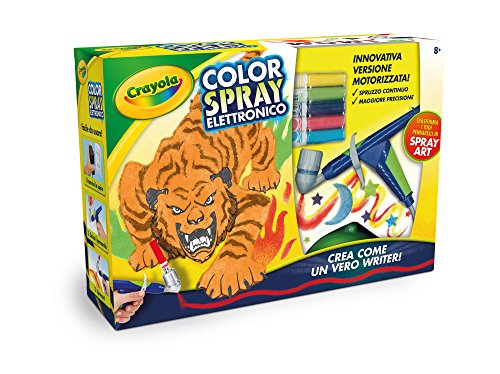 CRAYOLA- Color Spray Elettronico, Multicolore, 25-6806
