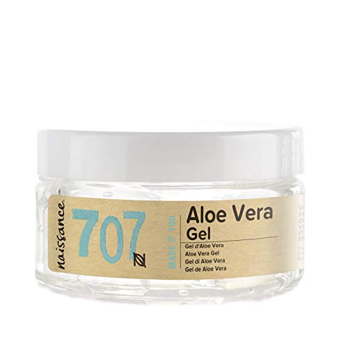 Naissance Gel di Aloe Vera 100g – Cruelty Free e Vegano. Lenisce, Rinfresca e idrata la pelle. Adatto a tutti i tipi di pelle