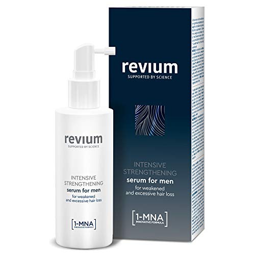 Revium, siero intensivo anticaduta, da uomo, con molecole 1-MNA e complesso H-Vit, 150 ml