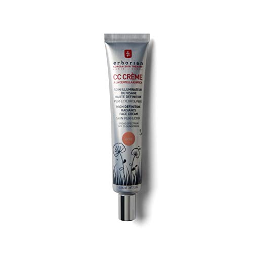 Erborian CC CREMA High Definition Radiance Face Cream Unisex, Crema per il viso, 1er Pack (1 X 45 ML)