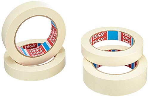 tesa Promo Value Pack - Nastro adesivo universale per pittore, 2 x 50 m, 19 mm + 2 x 50 m, 30 mm