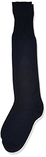 POMPEA Scozia Calze al ginocchio, Blu (Navy 1556), 39/40 (Taglia produttore:10/10.5) (Pacco da 6) Uomo