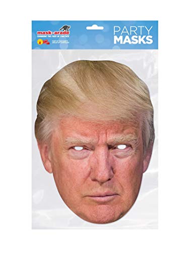 Rubies DTRUM02 - Maschera di Donald Trump Donald Trump Taglia única Vari