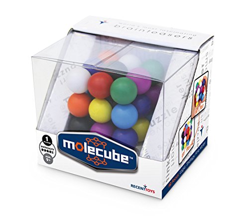Mefferts 501236 – Gioco di Pazienza, Best Mole Cube Puzzle 3D in Confezione Regalo dai 7 Anni
